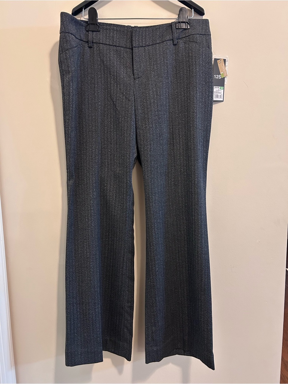 Mossimo Supply Co.‎ Women's Gray Pinstripe Dress Pants